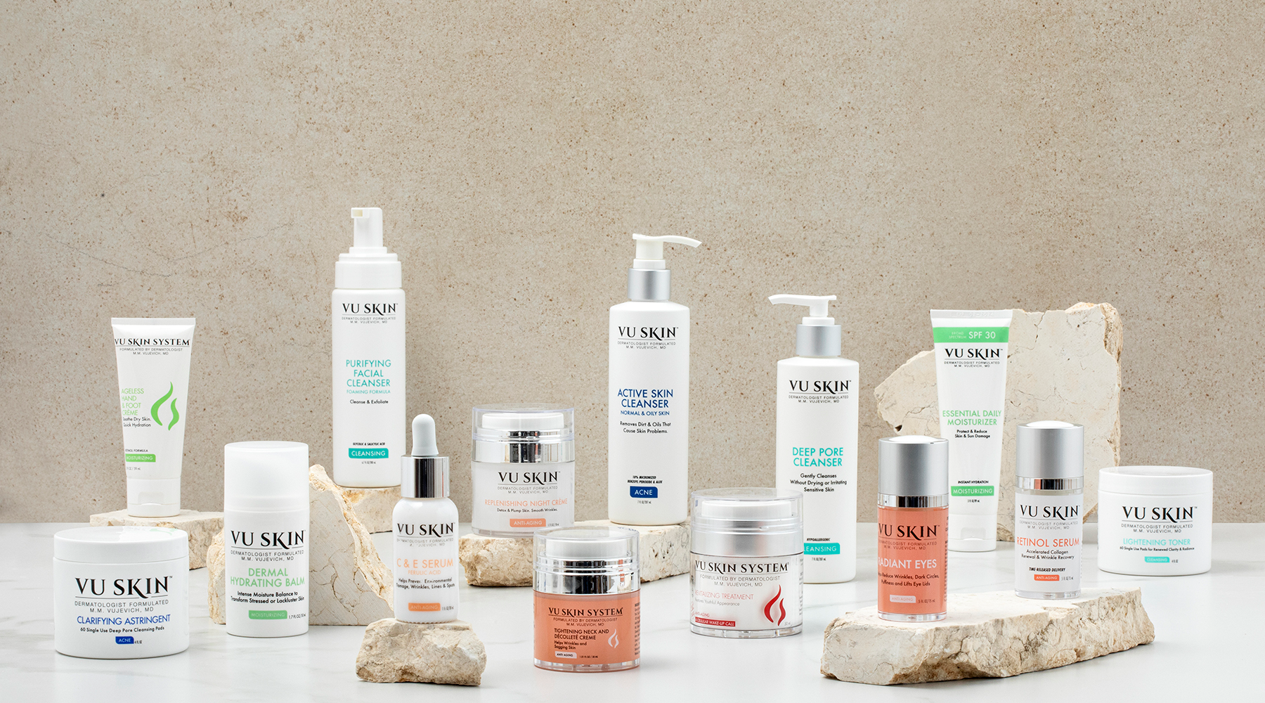 Doctor Formulated Skincare Products - Vu Skin System