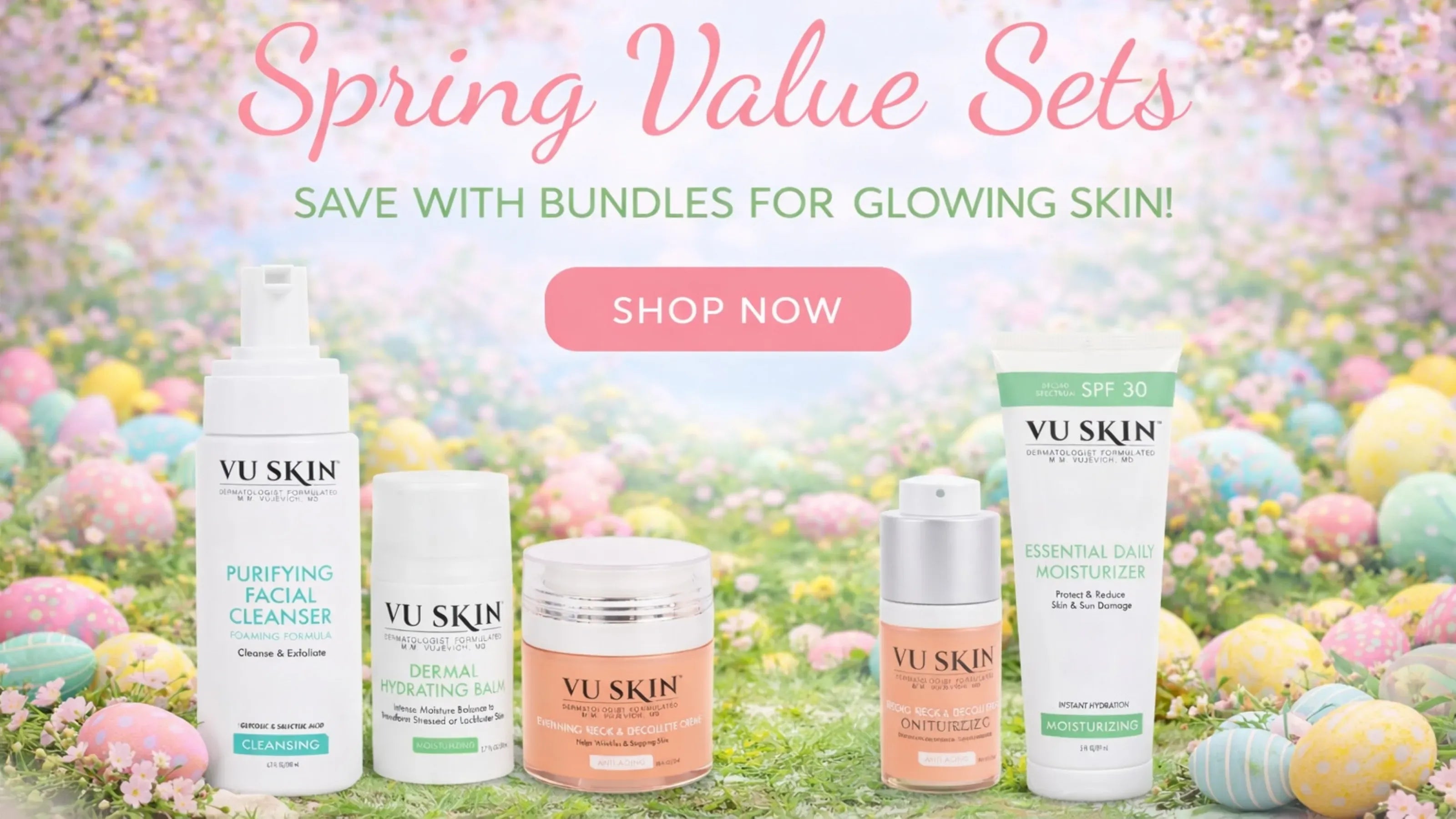 Spring Value Sets 2026 - Vu Skin System