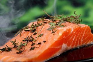 Salmon Fillet With Herbs - Vu Skin System 