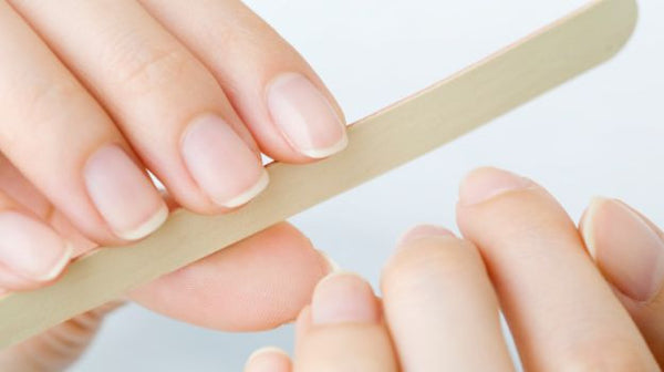 Nails Being Manicured - Vu Skin System