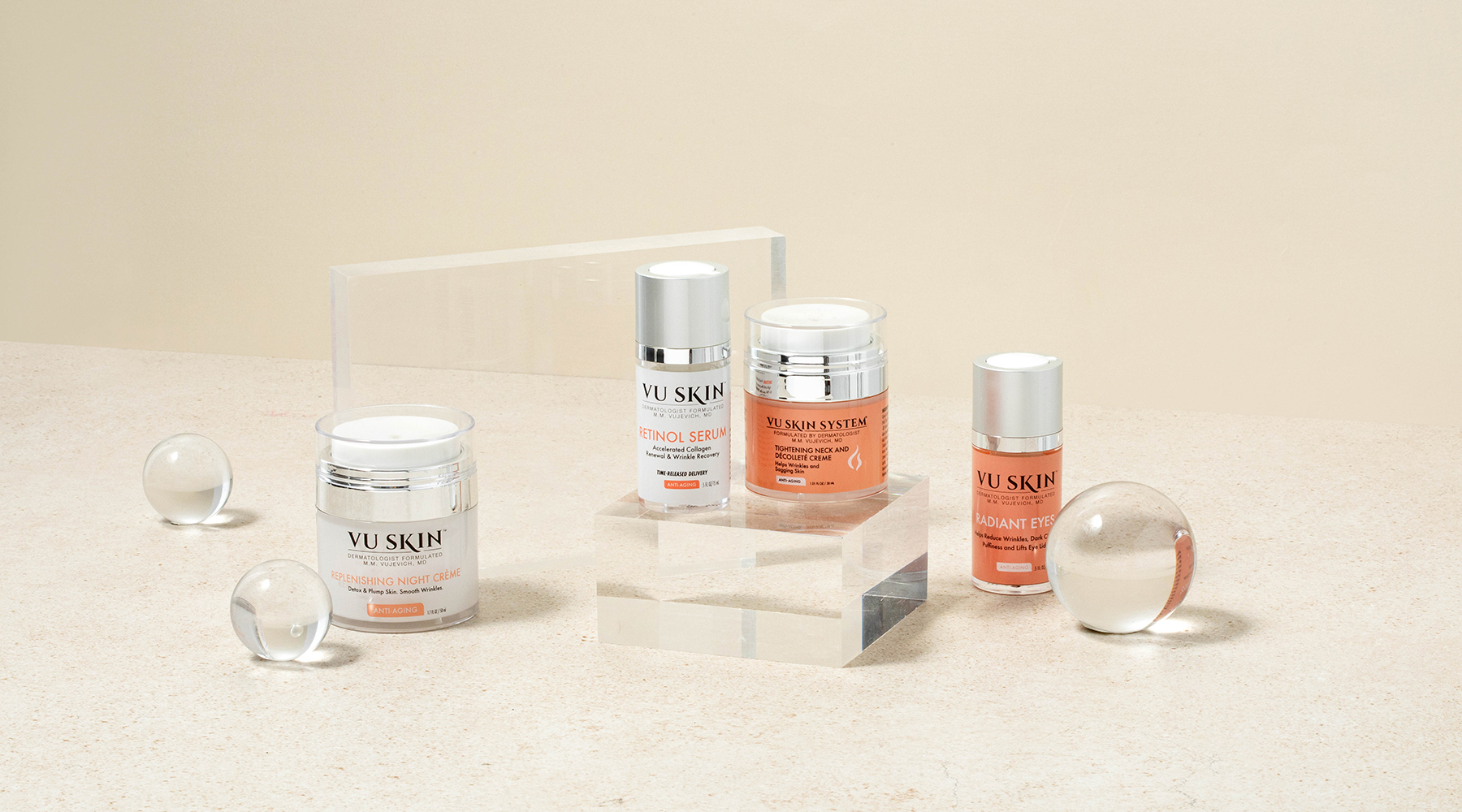 Puffy Eyes & Dark Circles Skincare Products - Vu Skin System