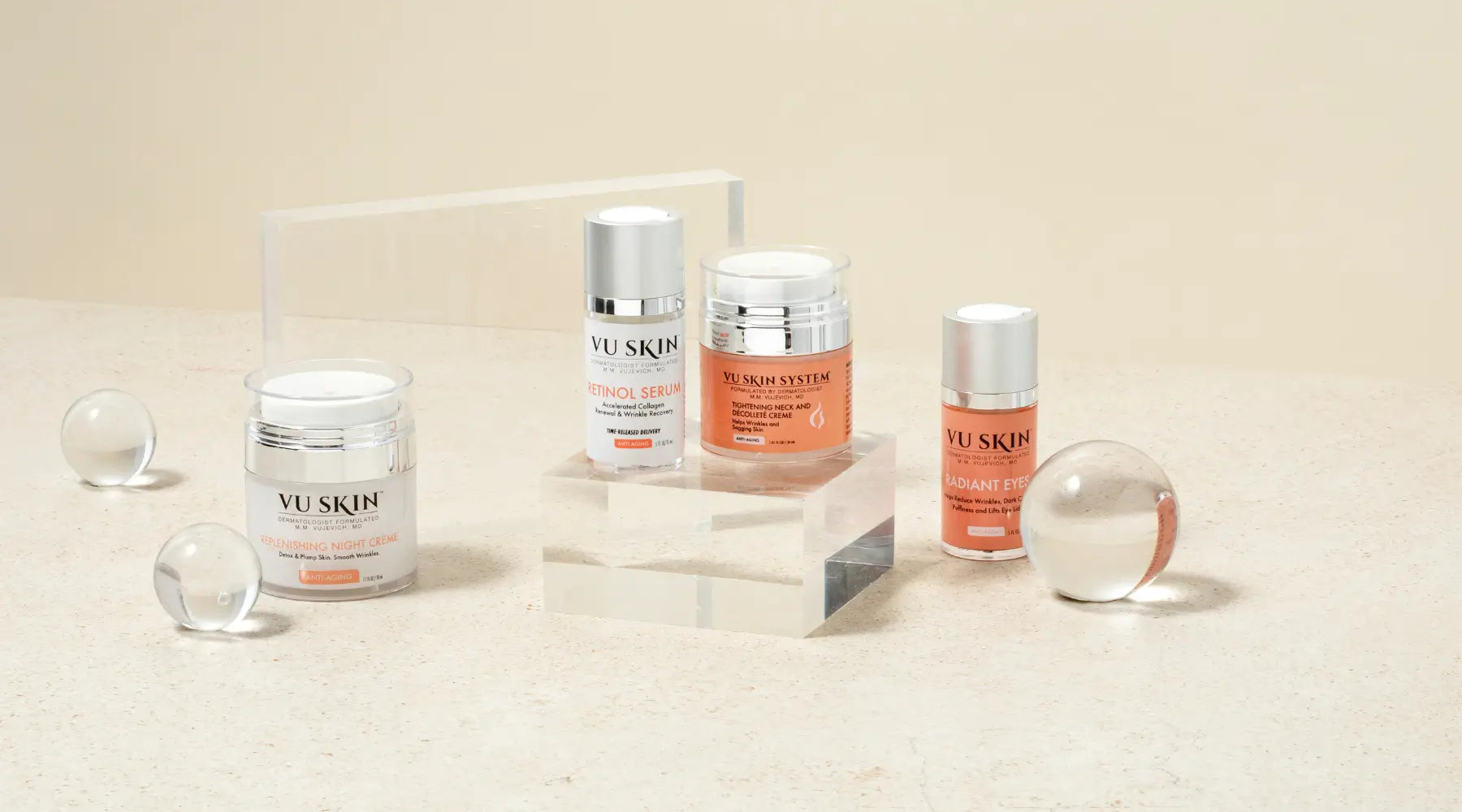 Puffy Eyes & Dark Circles Skincare Products - Vu Skin System