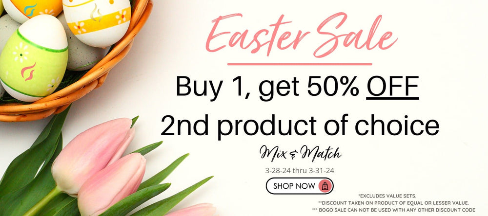 Vu Skincare Easter Sale Banner - Vu Skin System